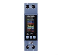 EffiFish Single Phase AC Power Meter 0-40A, 0.96" HD Display, DIN Rail Mount, WiFi/485 Comm For Energy Monitoring KWS-303(KWS-303)