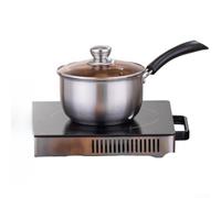 EffiFish Small Stainless Steel Saucepan 1.5L Rust Resistant
