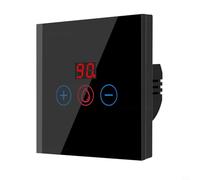EffiFish Smart Wall Switch, WiFi Enabled 4400W In-Line Module With Real-Time Energy Tracking And Voice Control, Google Assistant, For Home Heating Systems(black)