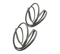 EffiFish Snow Blower Auger Belt 1/2x38in Cold Resistant Rubber(2pcs) | Cold resistant rubber, 1/2x38 inch size, anti-wear design, fits OEM parts, harsh winter use
