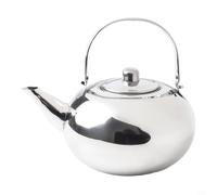 EffiFish Stainless Steel Kettle, Heat Resistant Handle Stovetop Camping Coffee Pot Heat Resistant Handle(18cm)