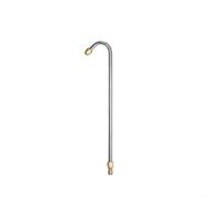 EffiFish Stainless Steel Pressure Washer Extension Wand Extension Rod 5000 PSI High Extension Lance Attachment 30/90/U-Shaped Spray Nozzle Jet(35cm U-shaped)