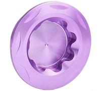 EffiFish Ultralight CNC Aluminum Alloy Bicycle Crank Dust Cover, Anodized M6 Hex Cap for Secure Fit, Multiple Colors Available(Purple)