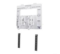 EffiFish Wall Mounted Flush Plate for SIAMP for verso 350 1100 System | Dual flush function, fits for siamp for verso 350/1100, white ABS material, for surface, easy to clean