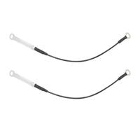Effitnee 2 x Rear Door Tailgate Retaining Strap Cable Rope for Amarok 2010- onwards, Pickup Tailgate Lift Straps 2H5829491 Tailgate Harness