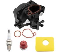Effitnee Carburetor for Lawn Mower Engine Compatible with Briggs & Stratton 799583 591160 593261 591110 Carburetor Air Filter 300E 450E 500E Series