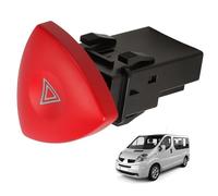 Effitnee Hazard Warning Light Switch Red Button For Espace MK4 Laguna MK2 Trafic Vauxhall Vivaro