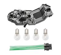 Effitnee Tail Light Bulb Socket Holder for Mi-ni F55 F56 F57 Rear Lamp Housing Socket with Plug with 4 Bulbs Rear Left or Right Side 63217361305