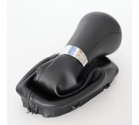 EfforPrac Automatic for Shifter Gaiter for Benz C for E GLK Class Black | for premium leather material, sl lack finish, protects shift lever, fits W204 W207 models, enhances interior style