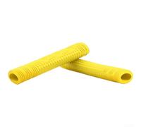 EfforPrac for Durable Silicone Brake Handle Protector Tear-Resist for | Fits standard handles up to 1.8cm, for versatile compatibility, easy installation on most bikes(Yellow)