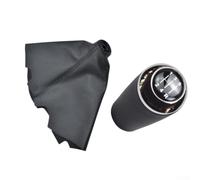 EfforPrac Gear Shift Knob 5/6-Speed for Mazda 3 BL 06-12 | Precise fit for 2006-2012 models, 5/6-speed manual, easy for snap-on install, for durable plastic core(5-speed)