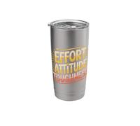 Effort Attitude Toughness Mindset Determination |- Stainless Steel Insulated Tumbler