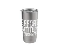 Effort Attitude Toughness Mindset Determination - Stainless Steel Insulated Tumbler