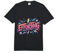 Efforting Focus Silence Mindset Hardwork - Comfort Colors Adult Heavyweight T-Shirt