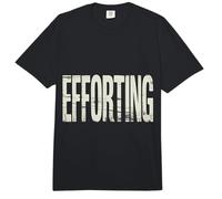 Efforting Focus Silence Mindset Hardwork |- Comfort Colors Adult Heavyweight T-Shirt