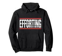 Efforting Focus Silence Mindset Hardwork |- Pullover Hoodie