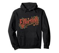 Efforting Focus Silence Mindset Hardwork Pullover Hoodie