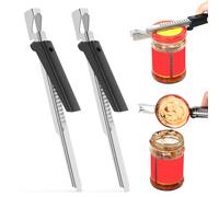 Effortless Arthritis Jar Opener 2Pcs Can Opener Bottle Opener for Seniors Adjustable Handle Arthritis Glass Lid Opener Jar Openers Tin Opener for Arthritis Hands