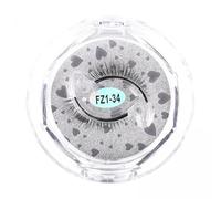 Ｚｉａｌｏｆｉ Effortless Beauty Eyelashes - Simple and Stunning, 4 Pcs