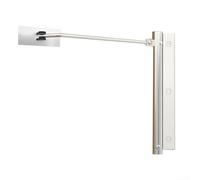 Effortless Closure Sliding Door Hydraulic Buffer Closer with Automatic Functionality, Perfect for Various Doors (Silver)
