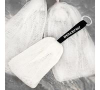 Effortless Foam Creation with 5pc Portable Soap Saver Bags for Home or Cleaning (pink)