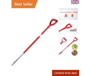 Effortless Gardening with ZMAD 85 cm Aluminium D-Grip Handle - 10- Guarantee