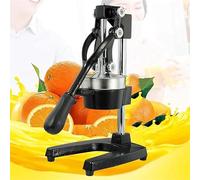 Effortless Lemon Squeezer, Stainless Steel Manual Lemon Press Squeezer, Commercial Fruit Press Juicer, No Peeling, No Need to Add Water, Professional Citrus Juicer for Business, Family.(A)