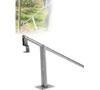 Effortless Post Puller Tool, Root Extractor for Concrete and Steel Pipes, Agricultural Tool for 7-12cm Applications