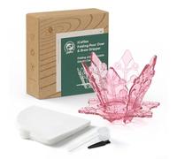 Effortless Pour Over Coffee Dripper with 40 Paper Filters Perfect for Camping and Travel (Pink)