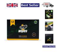 Effortless Sneaker Care - Pack of 12 Dual-Sided Cleaning Wipes for Fast Results