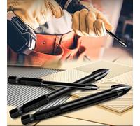 Effortless Triangle Drill Bit for Glass and Ceramics Four Blade Design for Precise Punching on Vitrified Tiles and Full Tile Walls (6mm)