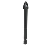 Effortless Triangle Drill Bit for Glass and Ceramics Four Blade Design for Precise Punching on Vitrified Tiles and Full Tile Walls (10mm)