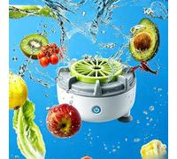 Effortless Vortex Fruit and Vegetable Washer, Efficient Portable Fruit and Vegetable Washer, Rechargeable Fruit Food Purifier, Waterproof Automatic Cleaner with Swirl & Ultrasonic Tech
