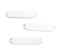 Effortless White Guitar Pickup Cover Permanent Pickup Case Texture for Musicians Who Value Convenience Rustproof Shell