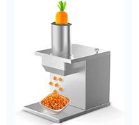 Effortlessly Slice and Dice with Our 200W Stainless Steel Electric Vegetable Cutter - Perfect for Onions, Potatoes, Carrots, Cucumbers, and More!