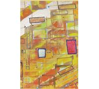 Effulgence; IS06: Lined: Abstract Notebook A5 | Artist-Designed Monochrome Margins Based on Original Artwork | For Notes, Reflections & Creative Thinking