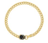 Effy 0.37ct Black Diamond and 0.04ct Tsavorite Panther Chain Link B... 14CT YELLOW GOLD