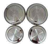 EFG 4 Piece Stainless Steel Hob Cover Protector Lid Set