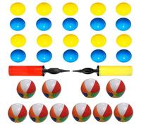 EFGETD Granny Pants Yard Game Set, Granny Pants Party Rush! Outdoor Game with Bouncy Balls Backyard Funny Party Games Team Relay Race Family Reunion(Ball set)