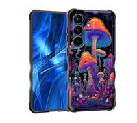 EFGWSDER for Galaxy S26 Case,[Dual Layer][10 FT Military Grade Drop Protection] Heavy Duty Shockproof Case for Samsung Galaxy S26 6.3" 2026,Magic Mushrooms