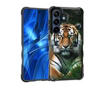 EFGWSDER for Galaxy S26 Case,[Dual Layer][10 FT Military Grade Drop Protection] Heavy Duty Shockproof Case for Samsung Galaxy S26 6.3" 2026,Bengal Tigers on The Grass