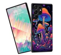 EFGWSDER for Galaxy S26 Ultra Case,Slim Shockproof TPU Soft Rubber Silicone Cover Phone Case for Samsung Galaxy S26 Ultra 6.9 inch 2026,Magic Mushrooms