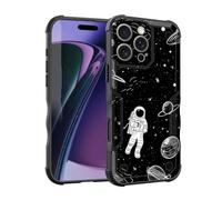 EFGWSDER for iPhone 16 Pro Max Case,[Dual Layer][10 FT Military Grade Drop Protection] Heavy Duty Shockproof Case for iPhone 16 Pro Max 6.9" 2024,Astronaut Planet