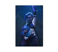 efhavce Arcane JINX Season 2 Poster Canvas Poster Bedroom Decor Landscape Office Room Decor Gift 08x12inch(20x30cm)