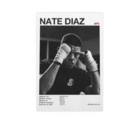 efhavce Nate Diaz Poster UFC Digital Canvas Poster Wall Art Decor Print Picture Paintings for Living Room Bedroom Decoration 24x36inch(60x90cm)