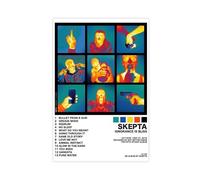 efhavce Skepta Ignorance Is Bliss Poster Canvas Poster Bedroom Decor Landscape Office Room Decor Gift 08x12inch(20x30cm)