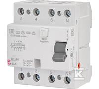 EFI-P4 63A/30MA/A DIFFERENTIAL SWITCH 63A 4P 4M EFI-P 002061513