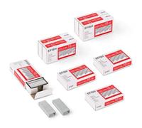 EFISH 8000 PCS No.10 Mini Staples-Silver (Smaller Than Standard Staples) | Smaller Than Standard Staples