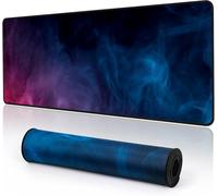 EFISH Gaming Mouse Pad 800x300mm Large Gaming Mouse Mat with Stitched Edges,XL Mouse Pad with Non-Slip Base,Extended Large Size Mouse Pads,Keyboard Pad with Water Resist Surface,Office/Gaming.Y15