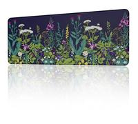 EFISH Japanese Mouse Pad (800 * 300 * 3 MM) Extended Large Mouse Mat Desk Pad, Stitched Edges Mousepad,Non-Slip Rubber Base,XL Gaming Mouse Pad for Office & Home